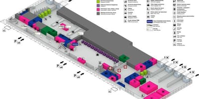 Mapa de Varsòvia modlin 